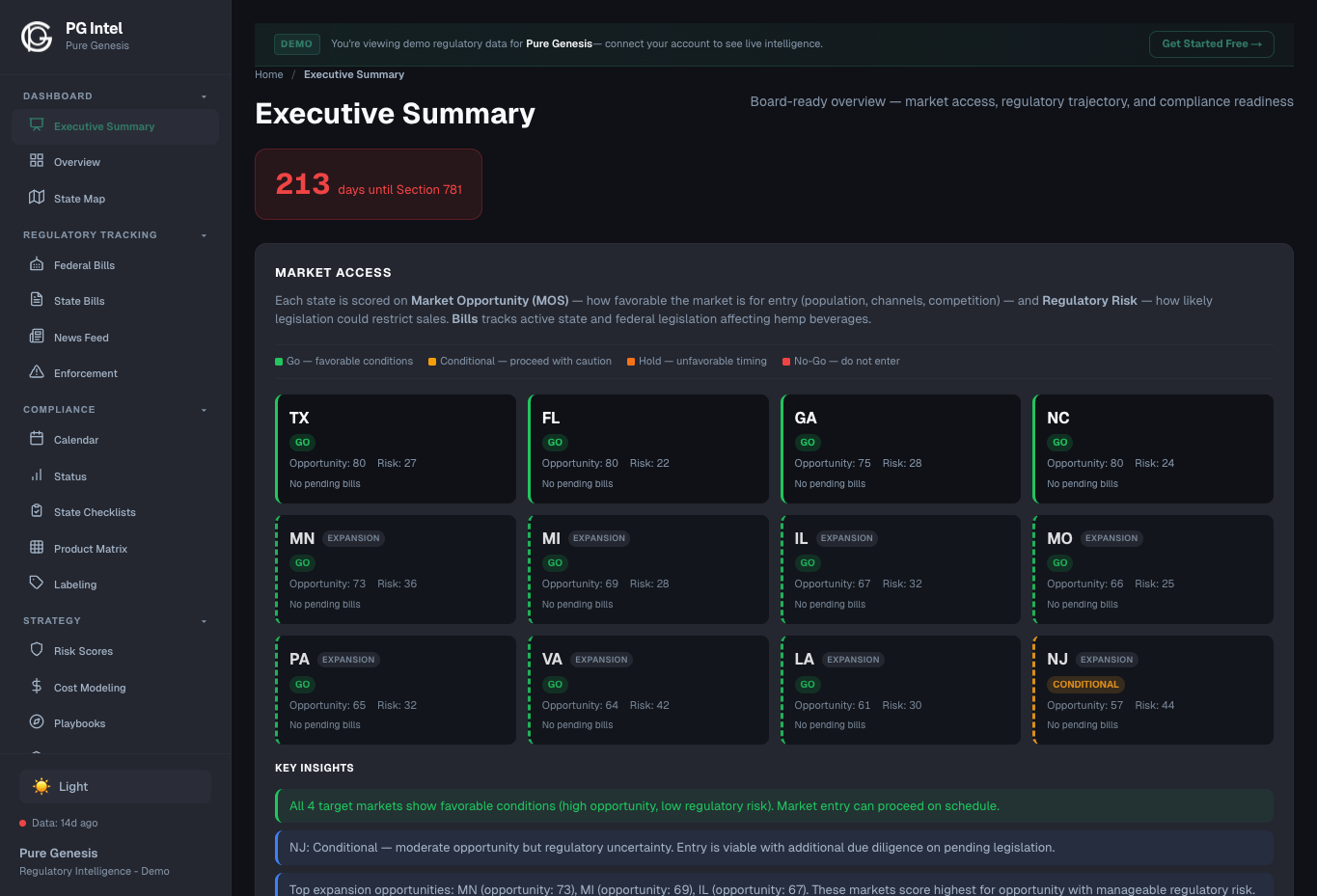 Executive Summary — Dark